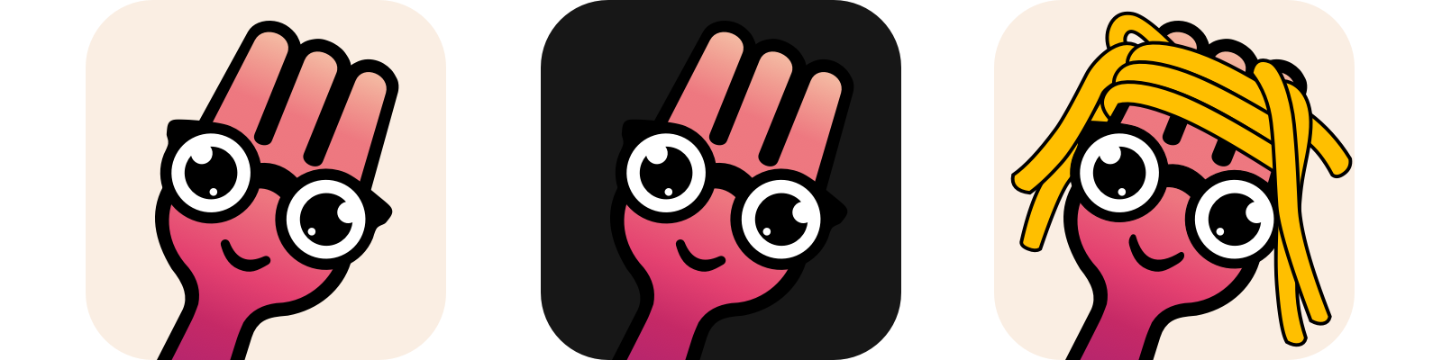 App Icons available in Nunch on launch day